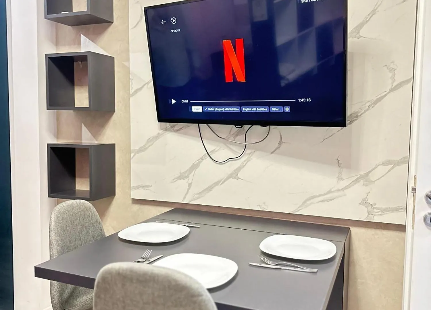 טיראנה Studio Apartment 24/7 Self Check-In